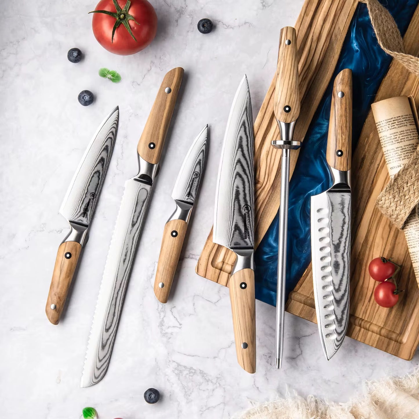 DOLNIO Luxe Messenset (6 delig)