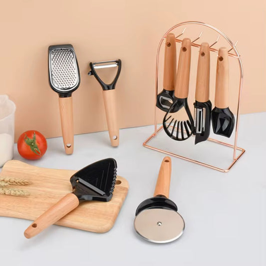 Luxe Keuken set - Stainless Steel/WOOD