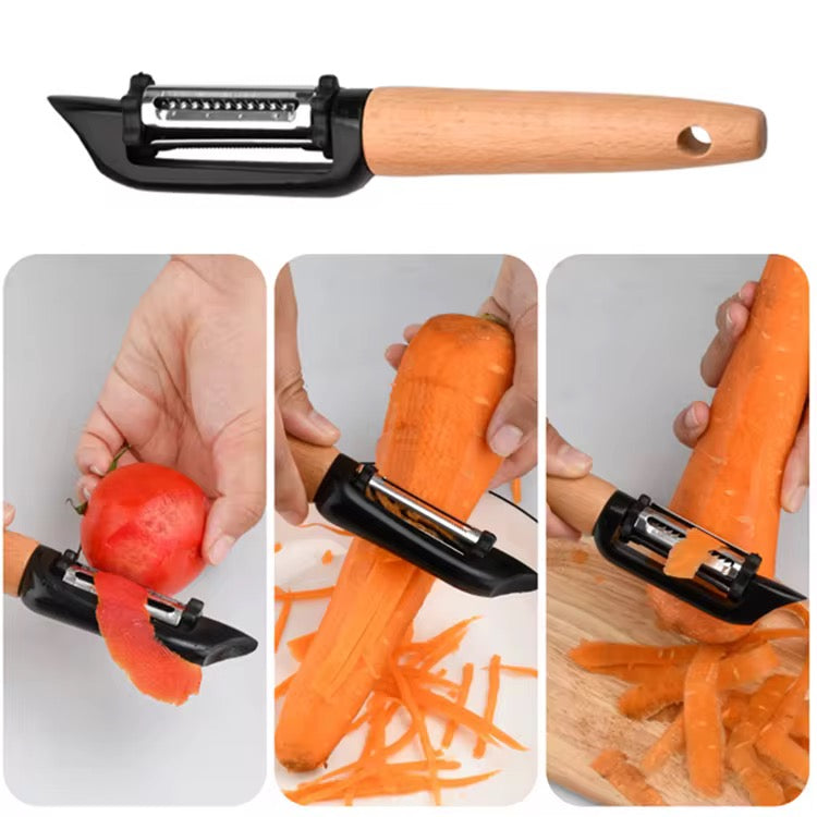 Luxe Keuken set - Stainless Steel/WOOD